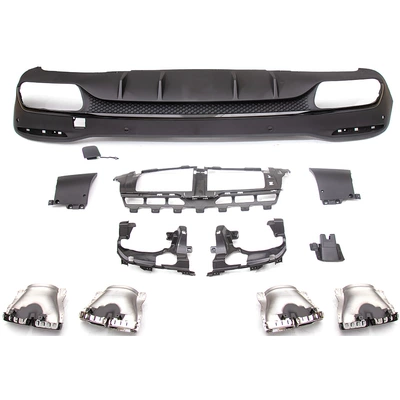 Fixed wind wing – with Quality Assurance - non-porous-matte-black-tail-lip-silver-bright-strip-silver-tail-throat-with-ribs