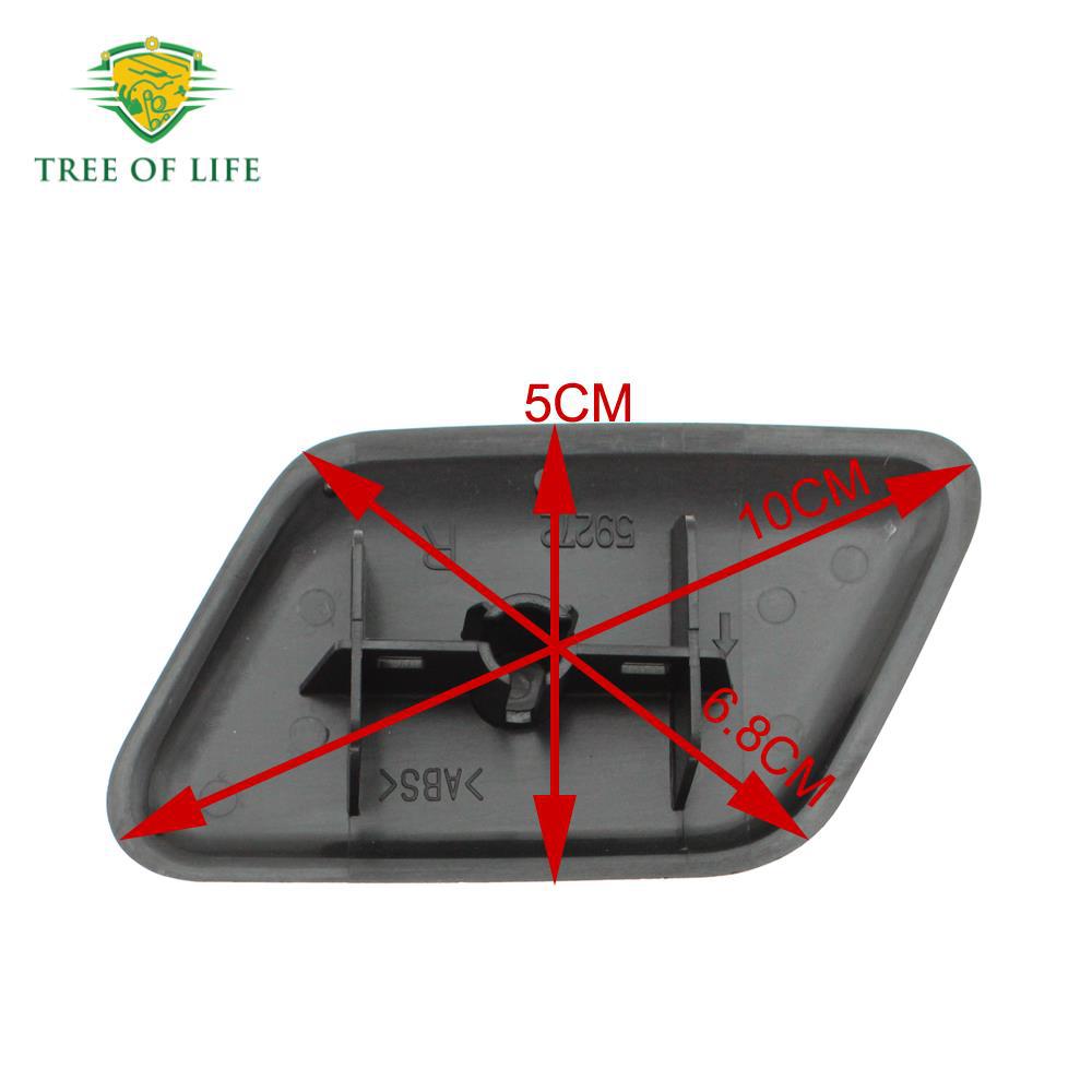 059272 adecuado para Suzuki Grand Vitara nuevo parachoques delantero faro limpiador cubierta de boquilla