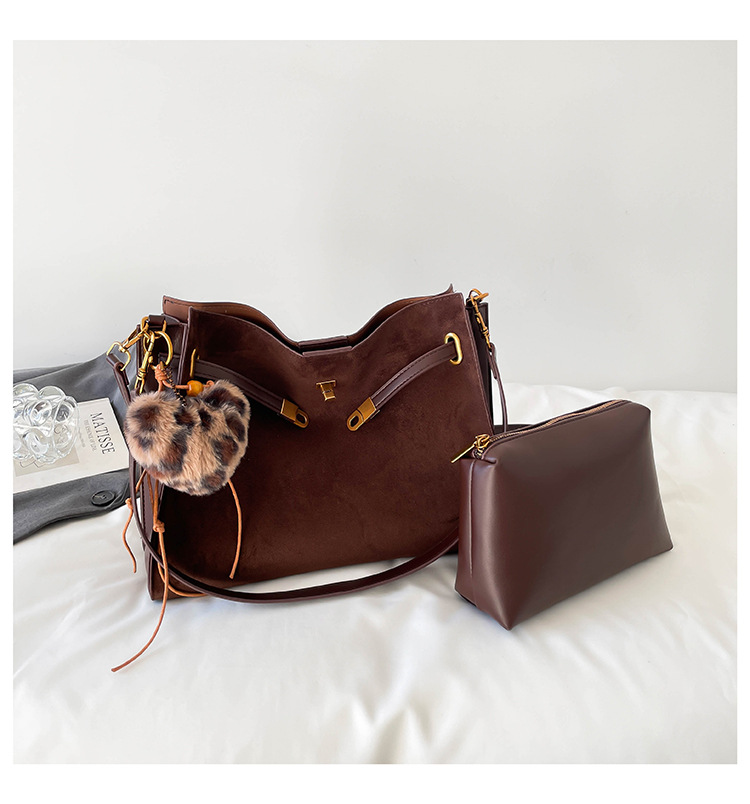 Vintage schoudertas voor dames met grote capaciteit_voghion.com