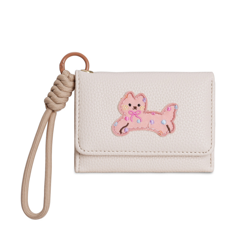 かわいい猫のストラップバッグ!財布 レディース シンプル ショート レディース財布 70% off 大容量 小銭入れ 在庫あり|undefined