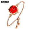 Moment America new pattern fashion Bracelet style Versatile lady Quartz watch Little Green Rose Gold Trend watch