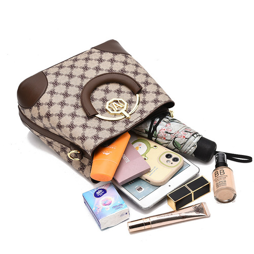 Factory 2024 New Style Fashion Water Bucket Bag Handbag Shoulder Bag Women Large Capacity Single Shoulder Crossbody Bag Women Dropshipping One Piece