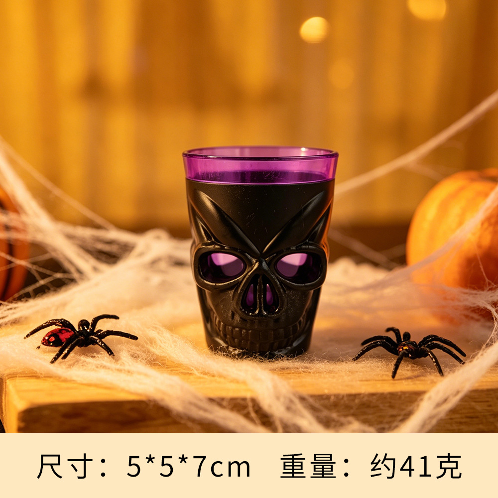 Decoración de Halloween esqueleto fantasma mesa de lámparas colocado horrores árbol demonio calabaza lámpara decoración de fiesta velas lámparas de noche