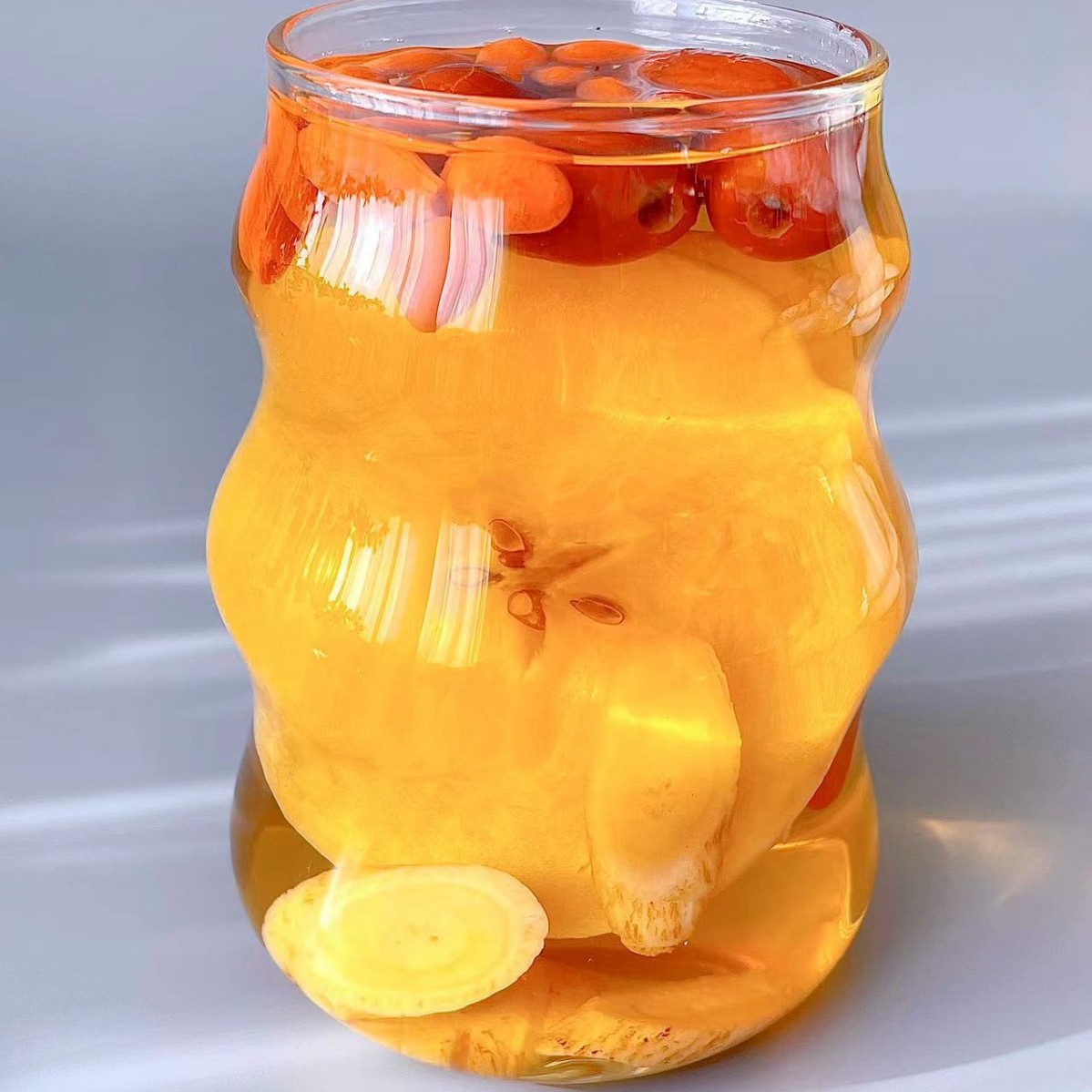 アップル・レンゲ水茶葉高級版、ナツメヤシ、クコ、オフィオポゴン・ジャポニカス、小紅書と同じ組み合わせのティーバッグを卸売りしています。