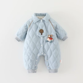 连身衣、爬服;童套装;羽绒连体衣