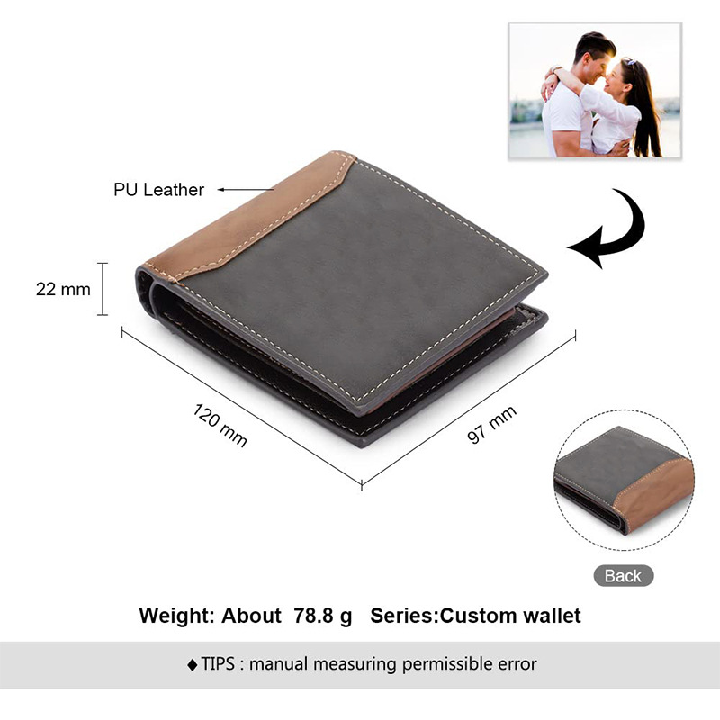 Amazon nuevo tipo de cartera para hombres de alto nivel, nuevo diseño de patrón corto de cuero de vaca, bolso de cambio de cuero para hombres