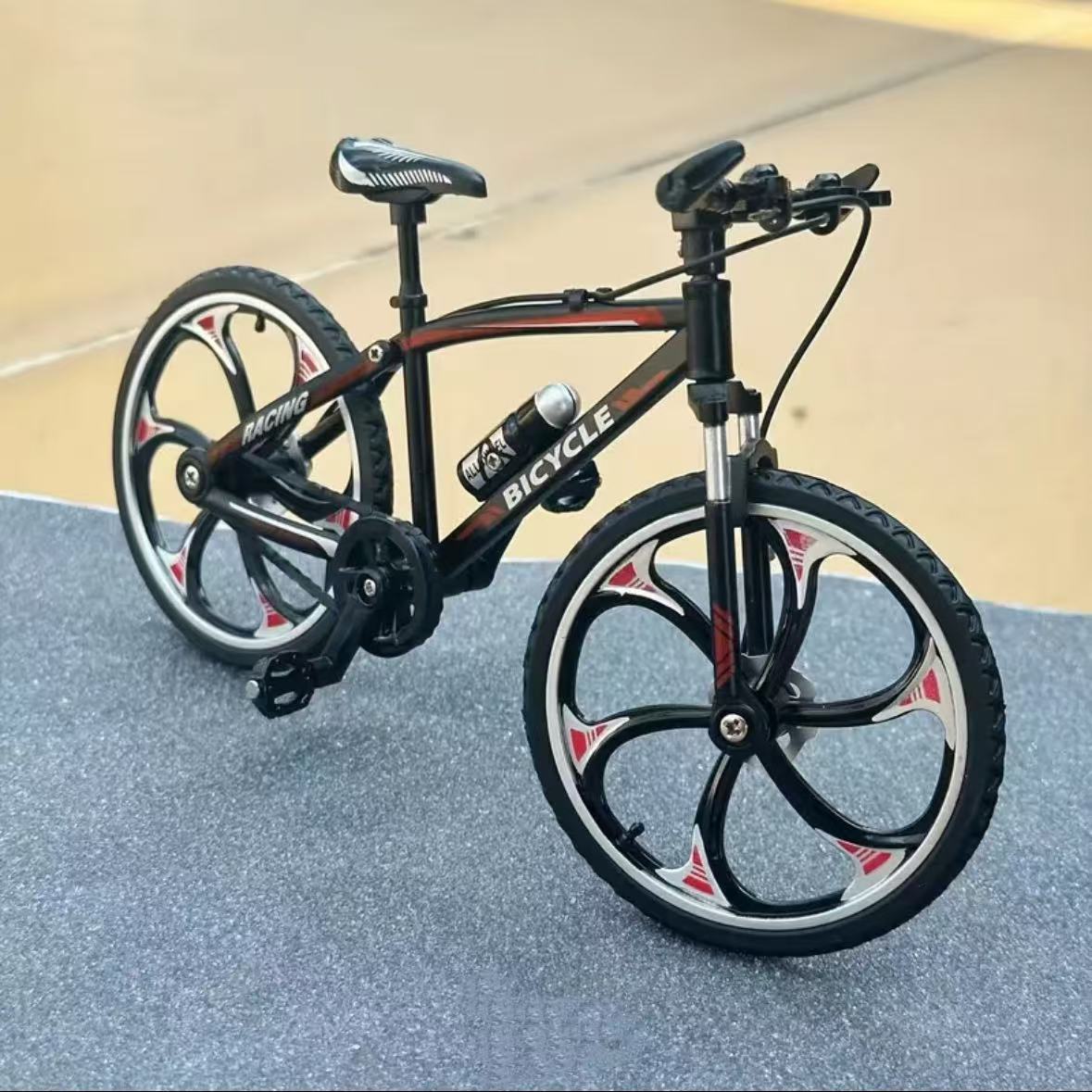 충격 흡수 산악 자전거 레드 & 블랙 [이커머스 박스] 20*6*14