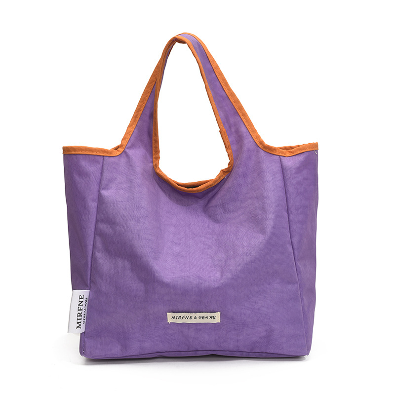 Shake-up marvel tinny al aire libre ocio viento color de choque bolso de hombro de gran capacidad de dopamina cesta de verduras