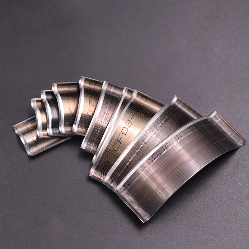 刀模浅圆斩10件套 锋利不变形倒圆角笔记本钱包DIY材料包工具