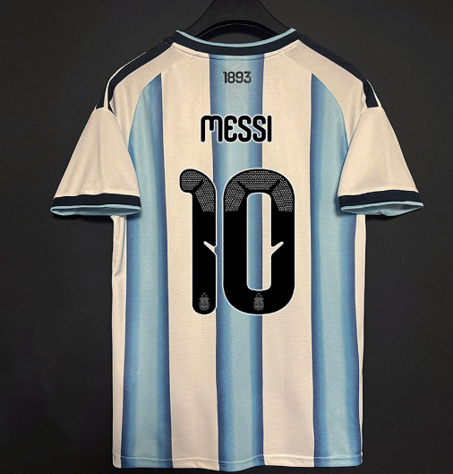 2627 Copa del Mundo Argentina fans edición de Messi 10 Dybala 21 camiseta de fútbol se puede enviar a través de la frontera