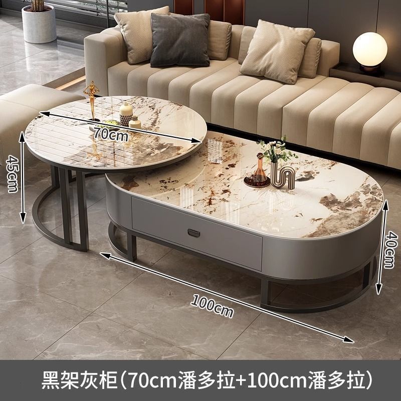 블랙 프레임 그레이 캐비닛 Pandora + Pandora