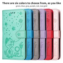 外贸适用iPhone17PROMAX经典猫和蜜蜂苹果16三星S25U压花手机壳