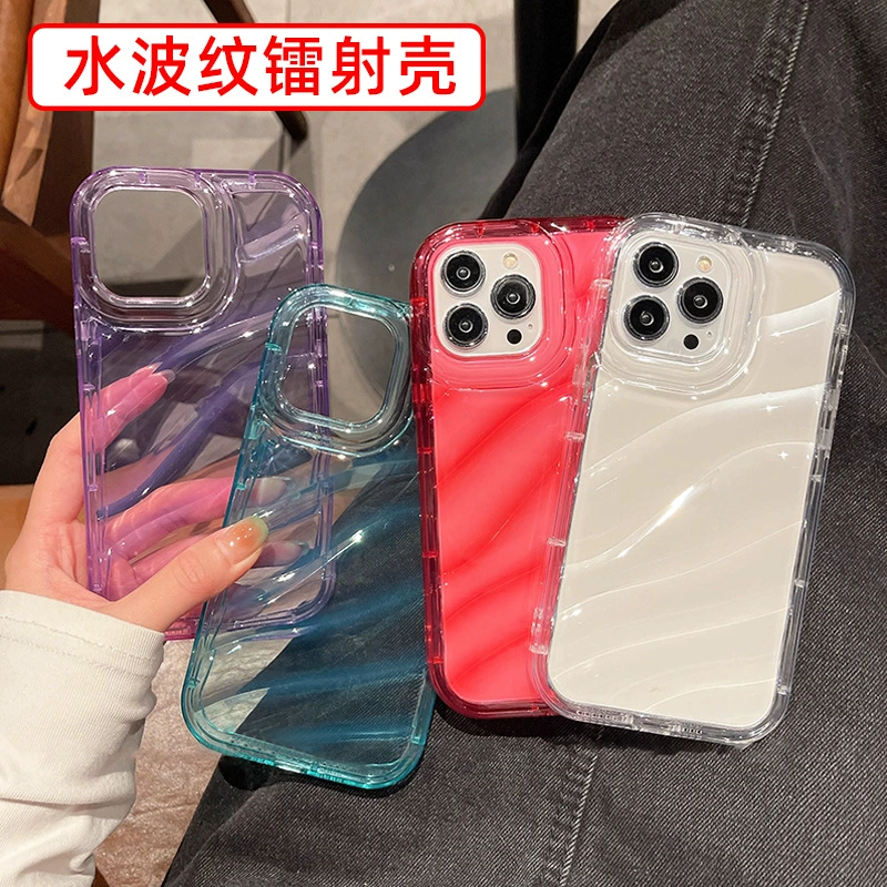 Protective phone case (Apple) iPhone 15 compatible, laser shell, fall protection