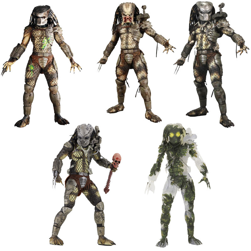 Neca Predator 30Th Anniversary Deluxe Edition Predator City Hunter Alien 7inch Jointed Action Figure Model Neca Predator 30Th Anniversary Deluxe Edition Predator City Hunter Alien 7inch Jointed Action Figure Model