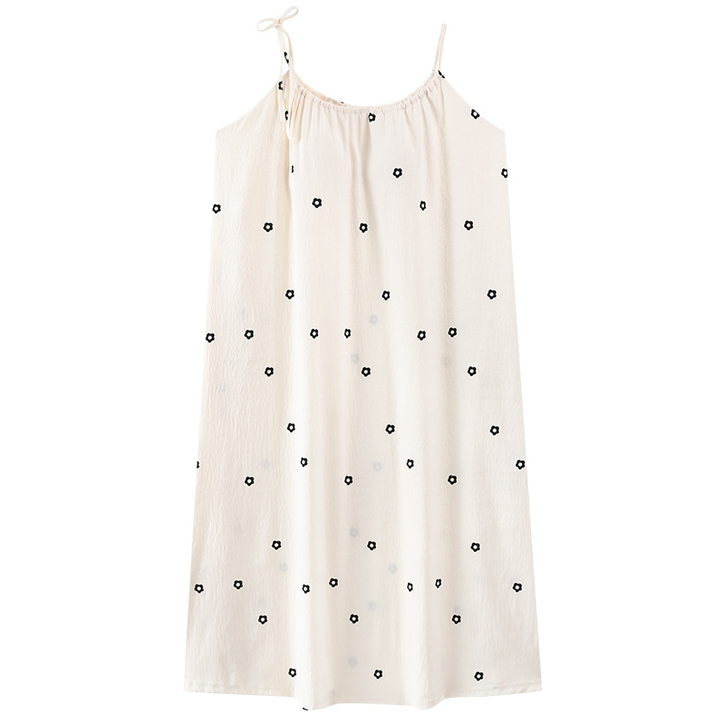 Pijama con cojín de pecho anti-bombres de verano nuevo chaleco de cabina nubes de algodón dulce princesa set de ropa de casa