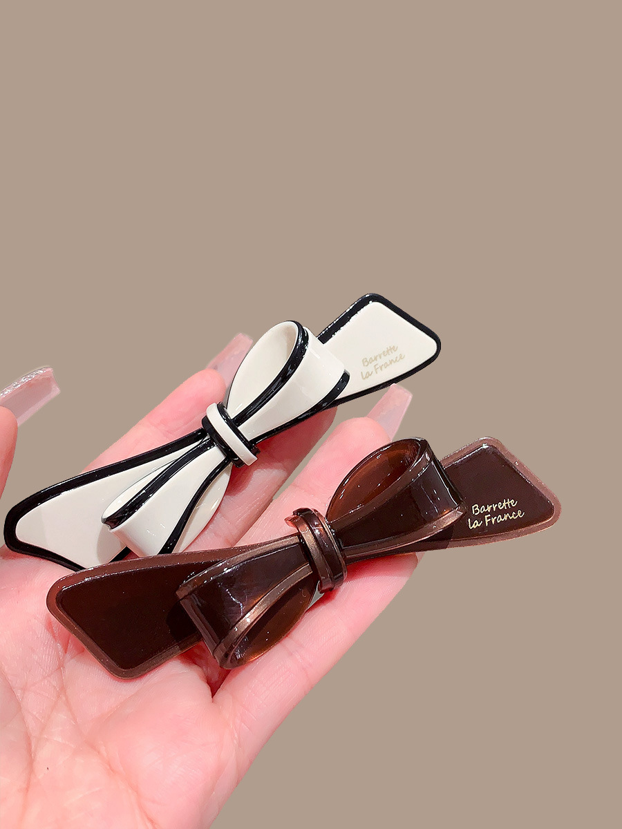 Women's Sweet Bow Knot Arylic Hair Clip display picture 6