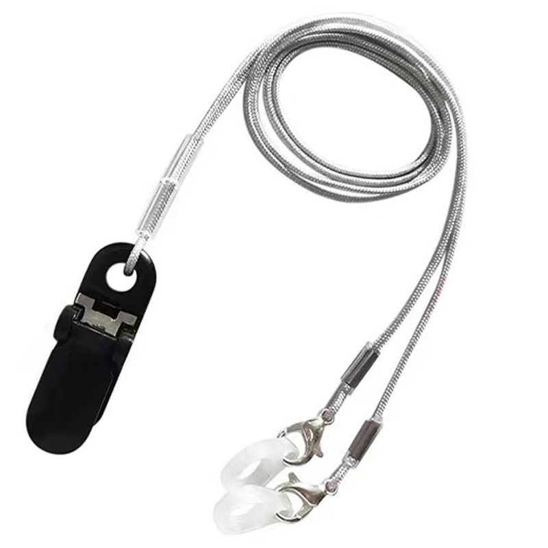 Ancianos oído-back audífono cuerda anti-perdida audífono montado en la oreja cuerda de seguridad anti-caída protección especial clip fijo