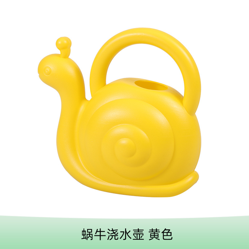 Fábrica recta niños riego hervidor engrosada forma de dibujos animados multicolor jardinería regadera riego flor niños riego hervidor al por mayor