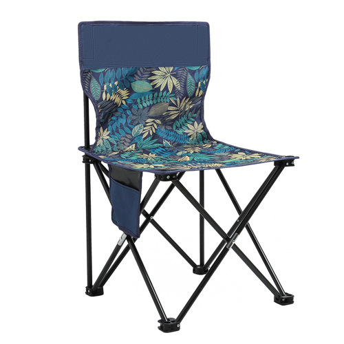 Outdoor folding chair, multifunctional folding fishing chair, camping art sketching backrest chair, camping chair wholesale