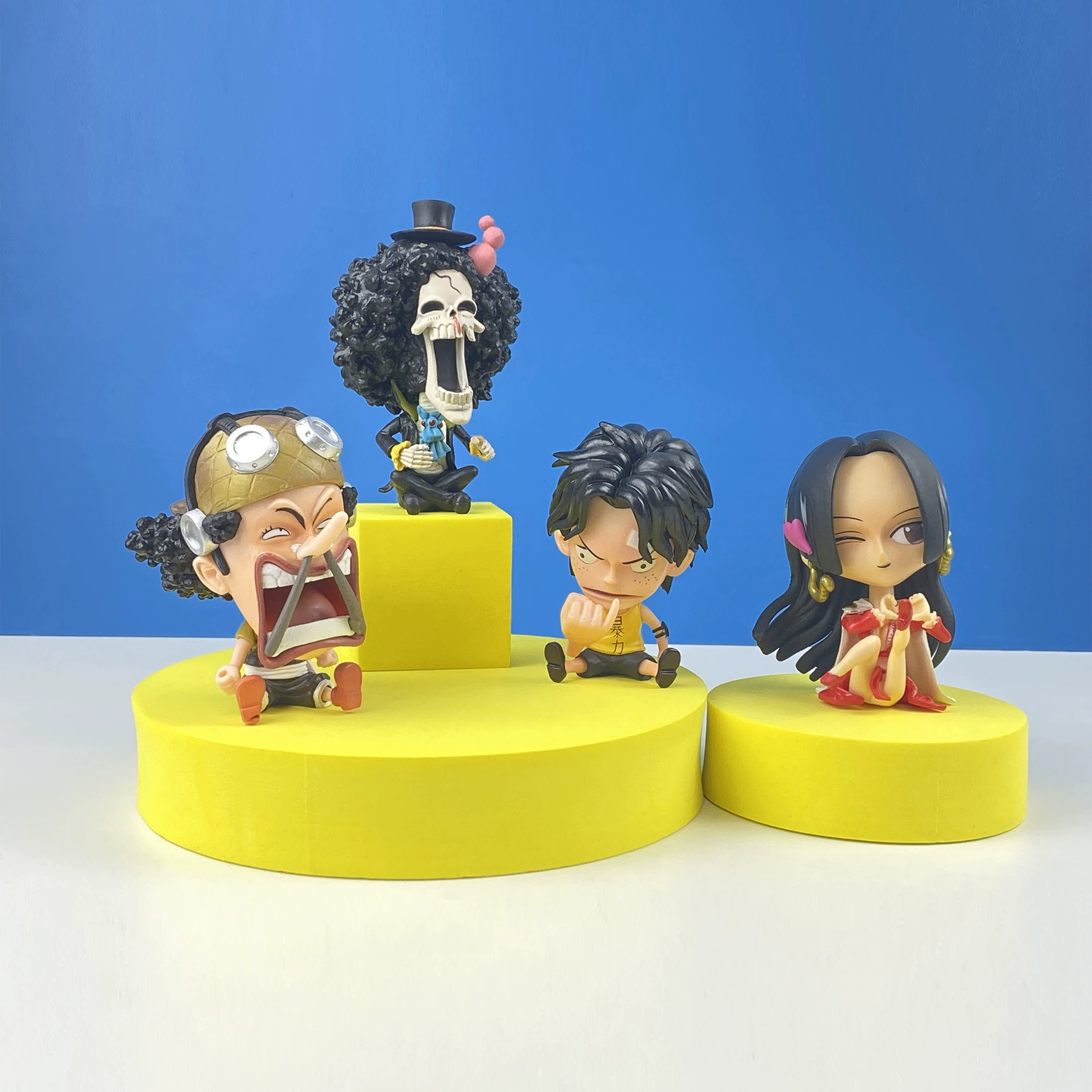One Piece ручная фигурка Луффи, Сомона, Байи, император Сабаробин, Франсис, Кошис мотор