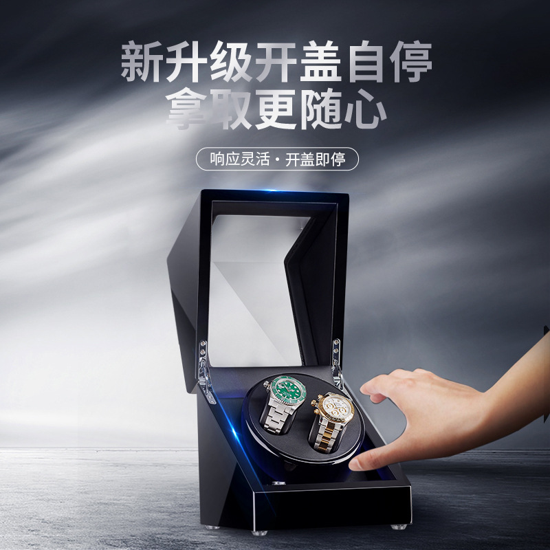 En stock reloj al por mayor Shaker reloj mecánico automático reloj eléctrico convertidor motor reloj Shaker reloj caja de almacenamiento