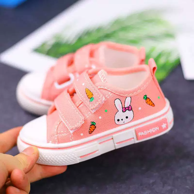 Cloth children's shoes girl's, footwear, autumn, soft sole, 1-3-6 years