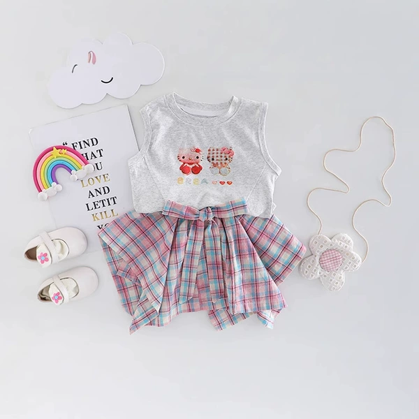 KT cat summer skirt