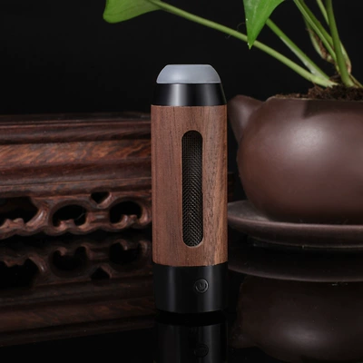 lighter bullet-free creative ashtray, Car ashtray - walnut-black-three-purpose-type-with-cigarette-lighter-does-not-store-ash