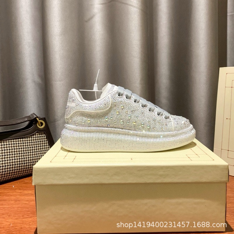 Alexander McQueen Oversized Platform All-over Crystals