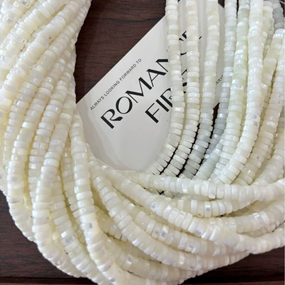 pearls, horseshoe snail discs, white: Zərgərlik ara hissələri