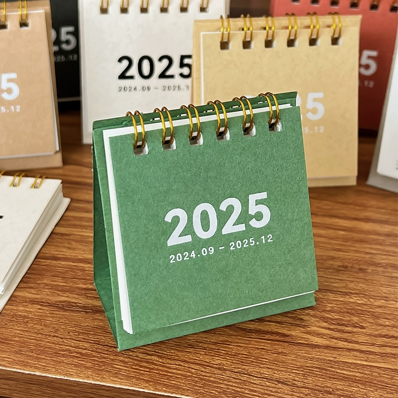 Мини-настольный календарь на 2025 год мини-простой календарь без печати