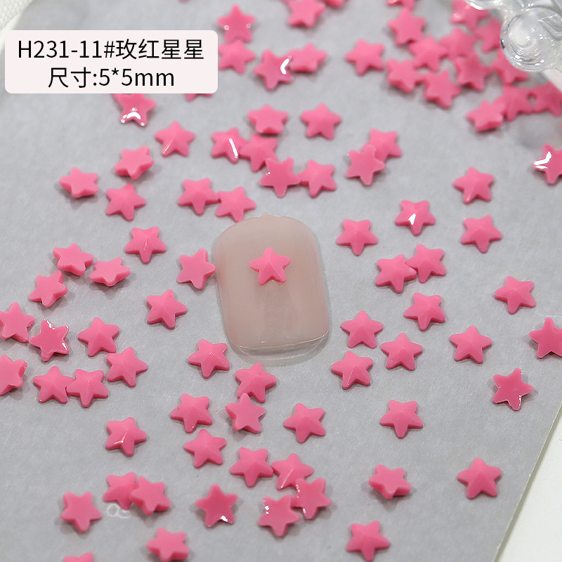 11#로즈 레드 스타 1개