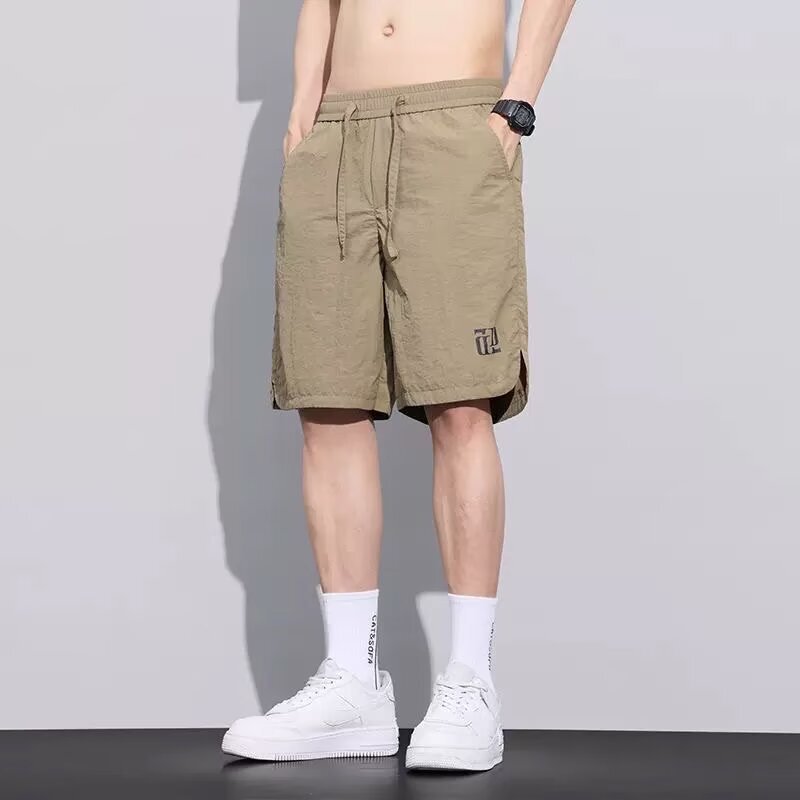 2025 New Nylon American-Style Work Shorts for Men, Summer Japanese Trendy Brand, Loose Straight Casual Quick-Dry Shorts 2025 New Nylon American-Style Work Shorts for Men, Summer Japanese Trendy Brand, Loose Straight Casual Quick-Dry Shorts