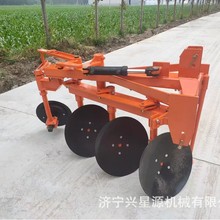高效农用圆盘犁 适配小型四轮拖拉机 黏土沙土翻土平整通用