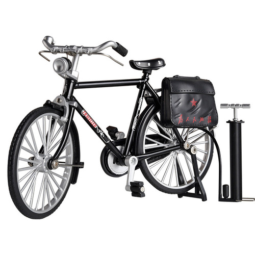 Retro 28 big bar bicycle postal bicycle simulation alloy car model toy ornaments collection gifts wholesale