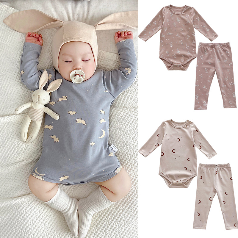 Bebé ropa bebé vaina ropa ins estilo clase un algodón puro cómodo tocando fondo del mono del bebé mameluco del triángulo