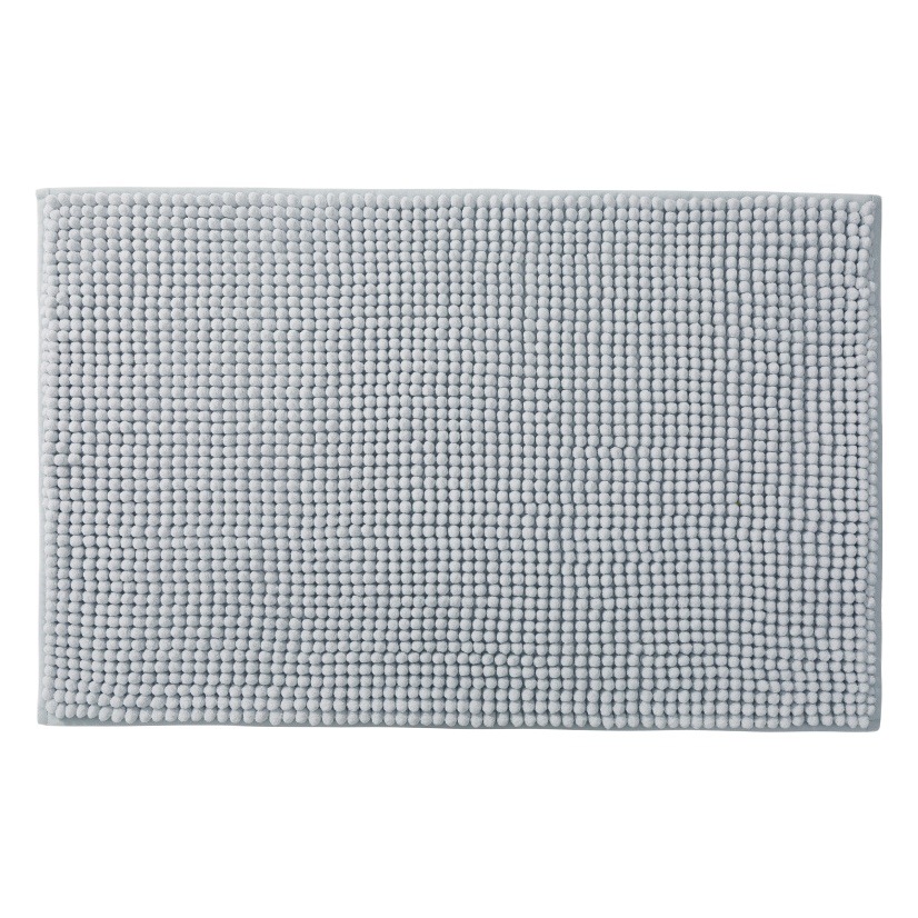 Alfombrilla de baño de chenilla antideslizante y absorbente