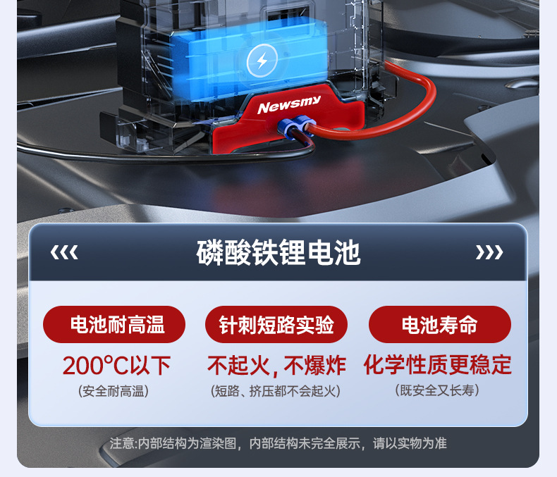 Car Emergency Starting Power Supply, Strong Start for Large Trucks, 12V24V Diesel Vehicle Emergency Power Bank, Wholesale