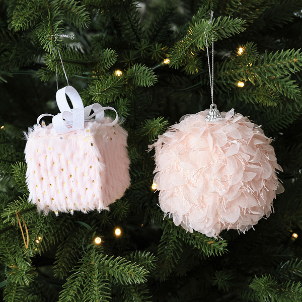 Christmas fuchsia decorations