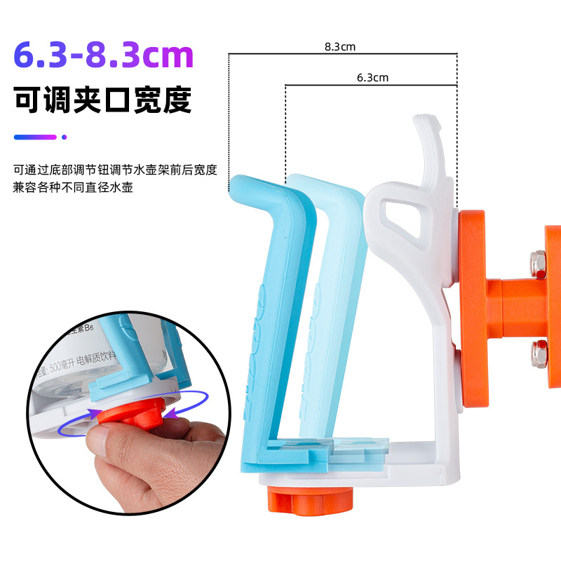 Portavasos de motocicleta parachoques bicicleta scooter botella de agua universal soporte de bebida soporte de botella de agua accesorios de viaje de motocicleta