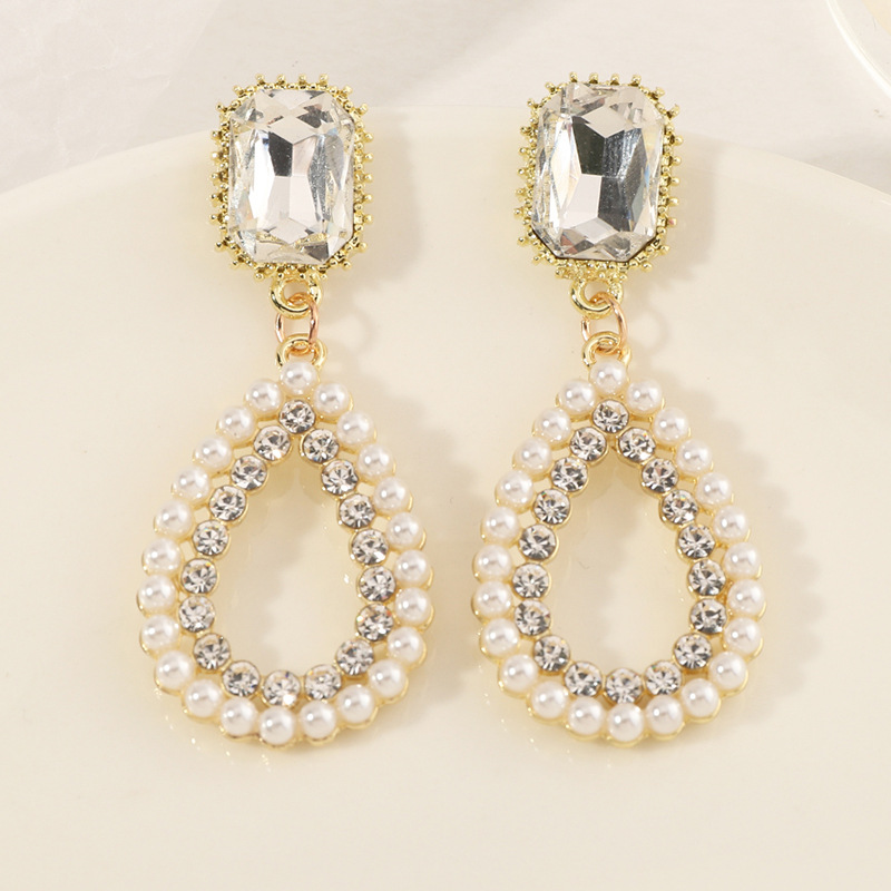 Fashion Round Five-pointed Star Pearl Earrings display picture 7