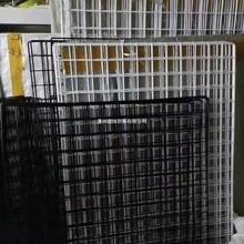 直销网格网格片特价清仓加粗网片批发组装环创浸塑铁丝网红网格架