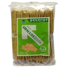 批发休闲食品 果子町香葱味苏打饼干360克 12包一箱