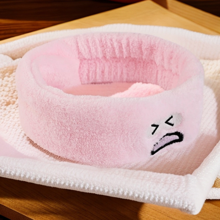 Estilo coreano estudiante lindo diadema tocado accesorios para el cabello pequeño animal Banda para el cabello de las mujeres lavado de cara simple máscara diadema