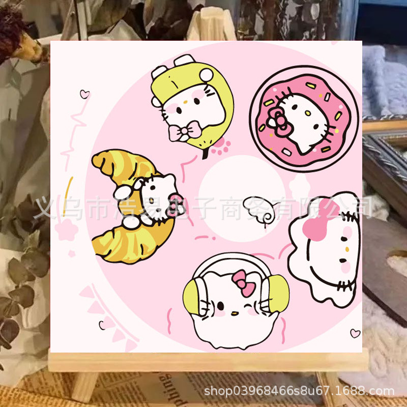 LL277 / 20*20cm paint+brush+backing board