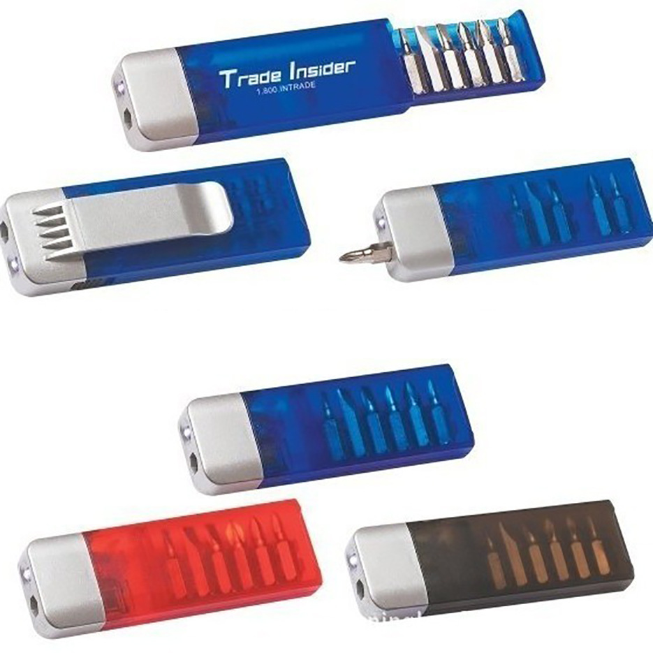 带灯螺丝刀LED螺丝刀工具组合螺丝刀套装迷你螺丝刀小工具