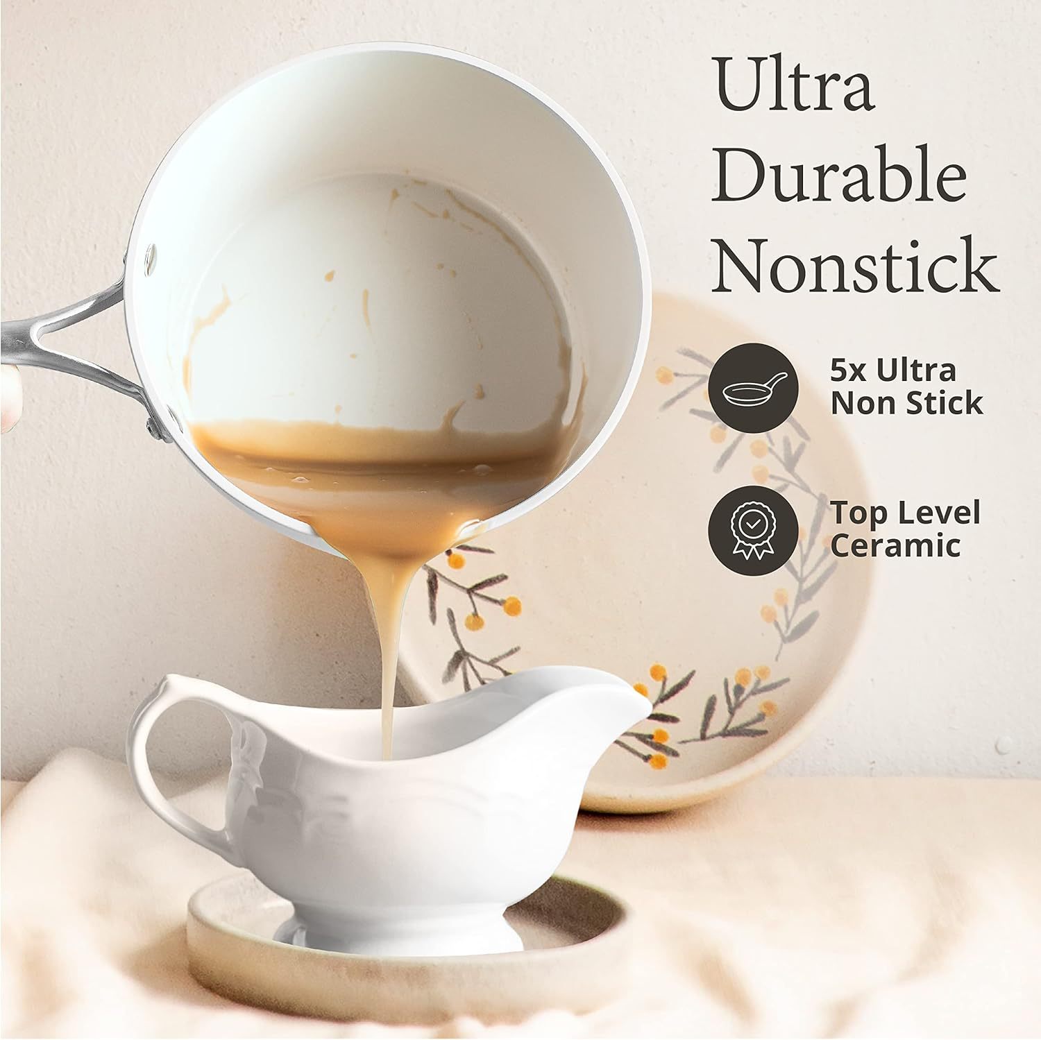 Juego de utensilios de cocina antiadherentes de regalo de cocina Juego de utensilios de cocina de alto valor Juego de ollas de cocina caseras