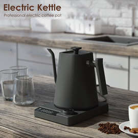 Gooseneck Kettle跨境电商智能恒温细嘴电水壶手冲壶咖啡壶鹅颈壶