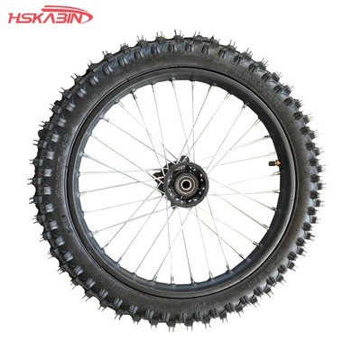 Off-road motorcycle small flying eagle CRF50 Apollo 70/100-17 inch inner and outer tire 1.60X17 iron wheel hub