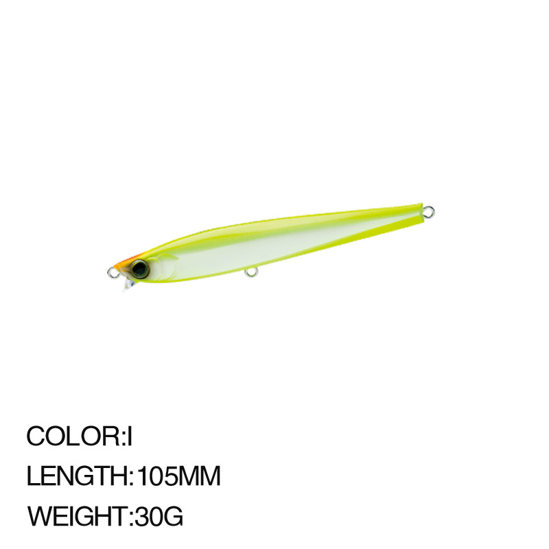 Sinking Minnow Fishing Lures 105mm 30g Haed Baits Fresh Water Bass Swimbait Tackle Gear